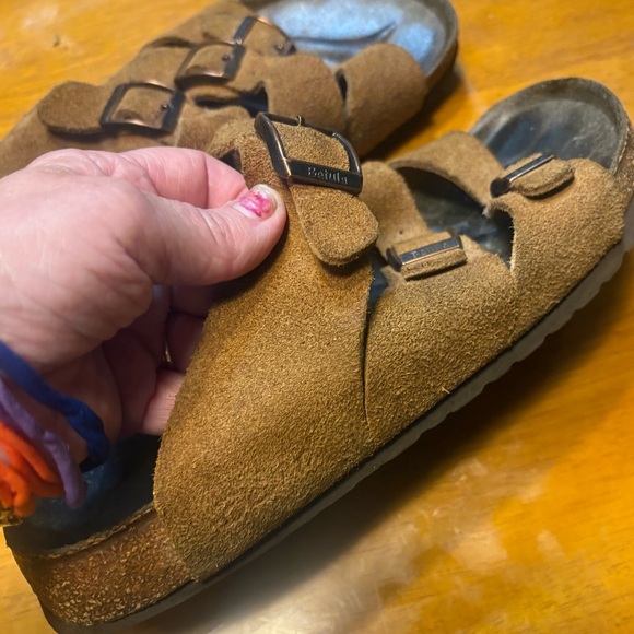 - Birkenstock Beulah Brown leather sandals women size 9 men 7 - Picture 6 of 12